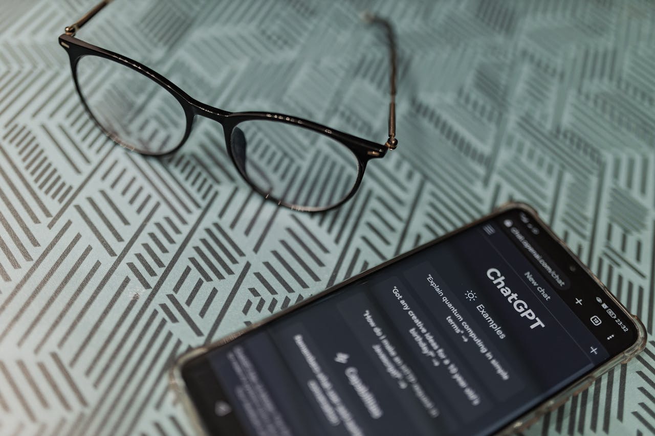 Eyeglasses by Smartphone with ChatGPT